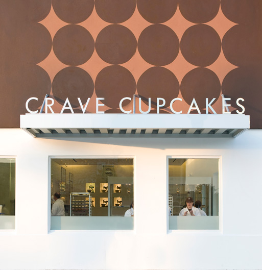 Crave Cupcakes. Exterior. (#1)