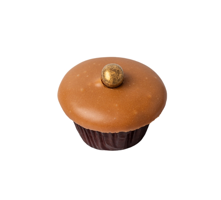 We bake our cupcakes fresh daily. (Shown: Cardamom Coffee cupcakes.)